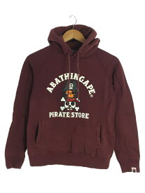 【中古】A BATHING APE◆パーカー/XXS/コットン/BRD/無地【レディースウェア】