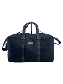 【中古】Ermenegildo Zegna◆バッグ/ポリエステル/BLK/無地【バッグ】