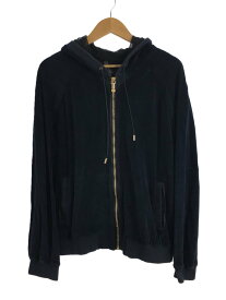 【中古】VERSACE◆ジップパーカー/XL/コットン/NVY/154603007201【メンズウェア】