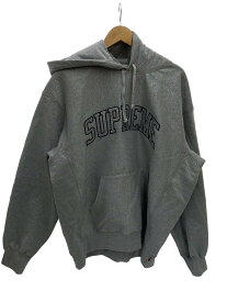 【中古】Supreme◆パーカー/XL/--/GRY/Glitter Arc Hooded【メンズウェア】
