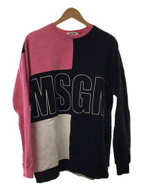 【中古】MSGM◆スウェット/S/コットン/PNK【メンズウェア】