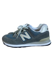 【中古】NEW BALANCE◆ローカットスニーカー/US9.5/GRY/スウェード/ML574BA2【シューズ】