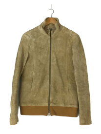 【中古】shama◆16AW/スウェードレザージャケット/ブルゾン/42/牛革/ベージュ/SH16F1027【メンズウェア】