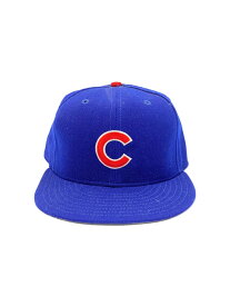 【中古】NEW ERA◆キャップ/7 1/8/ウール/BLU/メンズ【服飾雑貨他】