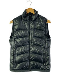 【中古】THE NORTH FACE◆ACONCAGUA VEST_アコンカグアベスト/S/ナイロン/BLK/ND91315【メンズウェア】