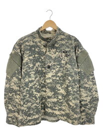 【中古】US.ARMY◆ミリタリージャケット/L/コットン/KHK/カモフラ/デジカモ/8415-01-586-0863【メンズウェア】