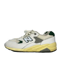 【中古】NEW BALANCE◆MT580/ローカットスニーカー/MT580RCA/ホワイト/グリーン/28cm【シューズ】