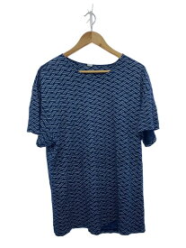 【中古】G-STAR RAW◆Tシャツ/--/コットン/IDG/インディゴ/総柄【メンズウェア】