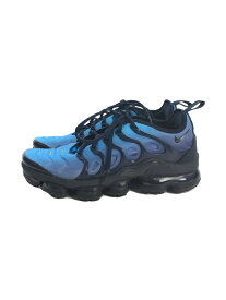 【中古】NIKE◆AIR VAPORMAX PLUS/エアベイパーマックスプラス/ブルー/924453-401/25cm/ナイキ【シューズ】