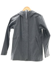 【中古】THE NORTH FACE◆HYVENT TRAIL PARKA_ハイベントトレイルパーカ/M/ナイロン/GRY【レディースウェア】