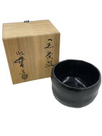 【中古】佐々木昭楽◆茶碗/和食器その他/BLK【キッチン用品】
