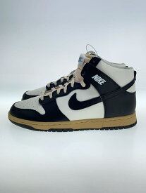 【中古】NIKE◆タグ付きDUNK HIGH SE_ダンク ハイ シーズナル エディション/29cm/BLK/PVC【シューズ】