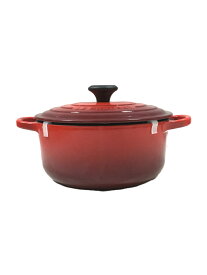 【中古】LE CREUSET◆ルクルーゼ/鍋/2.6L/20cm【キッチン用品】