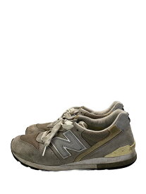 【中古】NEW BALANCE◆USA製/ローカットスニーカー/26cm/GRY/スウェード/M996/汚れ、割れあり【シューズ】