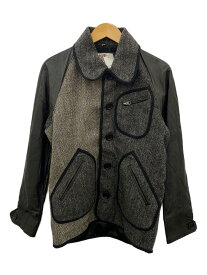 【中古】HARRIS TWEED◆ジャケット/XS/ウール/GRY【メンズウェア】