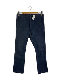 【中古】BROWN by 2-tacs◆ストレートパンツ/--/コットン/NVY/紺/ネイビー/ブラウンバイツータックス//【メンズウェア】