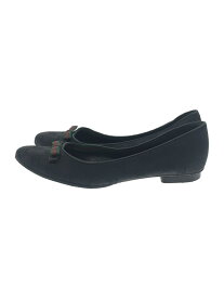 【中古】GUCCI◆フラットパンプス/35.5/BLK/161837【シューズ】