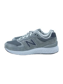 【中古】NEW BALANCE◆MW880/グレー/26cm/GRY/スウェード【シューズ】