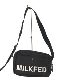 【中古】MILK FED.◆ミルクフェド/ショルダーバッグ/--/ブラック/03172021【バッグ】