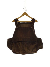 【中古】BROWN by 2-tacs◆ベスト/コーデュロイ/ブラウン/B19-V002C//【メンズウェア】