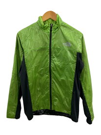 【中古】THE NORTH FACE◆HYBRID ZEPHER JACKET/L/ポリエステル/GRN【メンズウェア】