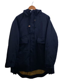 【中古】UNDERCOVER◆18AW/モッズコート/3/コットン/ブラック/UCV4310-2【メンズウェア】