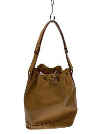【中古】LOUIS VUITTON◆バッグ/レザー/BEG【バッグ】