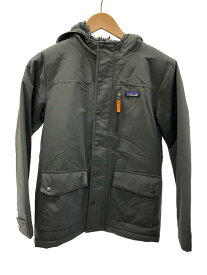 【中古】patagonia◆Infurno Jacket/インファーノ/ジャケット/L/ナイロン/GRY/無地/68460FA18【キッズ】