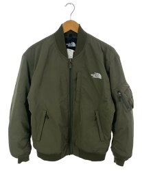 【中古】THE NORTH FACE◆INSULATION BOMBER JACKET_インサレーションボンバージャケット/M/ポリエステル/KHK///【メンズウェア】