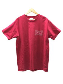 【中古】M+RC NOIR◆Tシャツ/L/コットン/RED【メンズウェア】