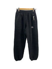 【中古】UMBRO◆WOOL BOA FLEECE PANTS/トラックパンツ/ボトム/2/ウール/BLK/10180807u【メンズウェア】