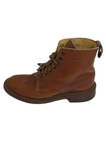 【中古】Tricker’s◆ウィングチップ/ブーツ/--/BRW/レザー/852819【シューズ】