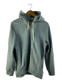 【中古】REIGNING CHAMP◆MID WEIGHT TWILL TERRY FULL ZIP HOODIE/GRY/無地/RC-3205-1【メンズウェア】