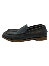 【中古】JIL SANDER◆ローファー/US8.5/NVY/レザー/4 012【シューズ】