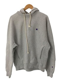 【中古】Champion◆x N.HOOLYWOOD/リバースウィーブ(R) フーデッパーカー/M/コットン/GRY/無地/C8-W1【メンズウェア】