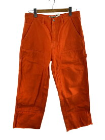 【中古】STUSSY◆WORKGEAR/DOUBLE KNEE/32/コットン/ORN【メンズウェア】