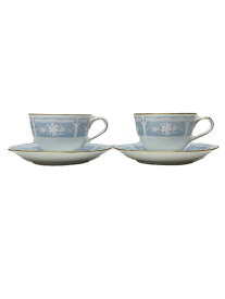 【中古】Noritake◆カップ&amp;ソーサー/4点セット/2客セット【キッチン用品】