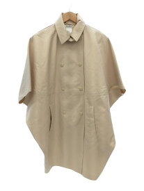 【中古】MAX MARA◆ポンチョ/38/コットン/BEG【レディースウェア】