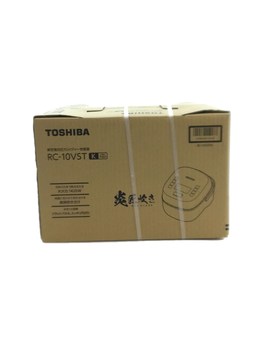 TOSHIBA◇炊飯器 RC-10VST(K)【家電・ビジュアル・オーディオ】 日本