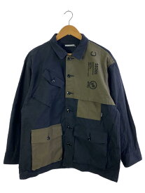 【中古】NEIGHBORHOOD◆COMBAT/C-SHIRT.LS/ジャケット/S/コットン/NVY/202SINH-SHM01//【メンズウェア】