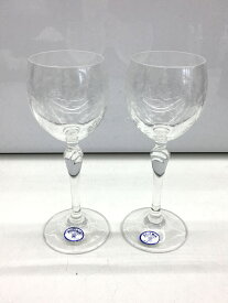 【中古】BOHEMIA GLASS(Crystal)◆グラス/2点セット【キッチン用品】