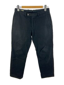 【中古】GBS trousers◆ボトム/46/コットン/BLK/無地/1114-343-5068【メンズウェア】