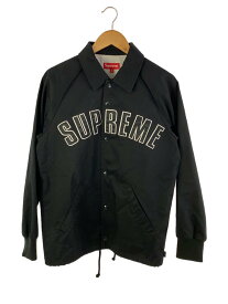 【中古】Supreme◆2024SS Arc Denim Coaches Jacket/S/コットン/BLK【メンズウェア】