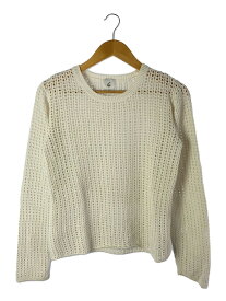 【中古】6(ROKU) BEAUTY & YOUTH UNITED ARROWS◆MESH LONG SLEEVE KNIT/メッシュロングスリーブニット/FREE/8613-299-0163【レディースウェア】