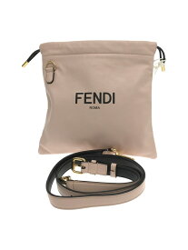 【中古】FENDI◆ショルダーバッグ[仕入]/レザー/PNK/無地/8BT337 ADM9【バッグ】