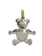 【中古】POMELLATO◆ペンダントトップ/テディベア/くま/SLV/レディース【服飾雑貨他】