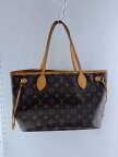 【中古】LOUIS VUITTON◆1)ネヴァーフルPM_モノグラム・キャンバス_BRW/PVC/BRW/総柄【バッグ】