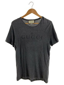 【中古】GUCCI◆Tシャツ/L/コットン/GRY/441685-X3A80【メンズウェア】