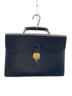 【中古】dunhill◆ブリーフケース/--/BLK//【バッグ】