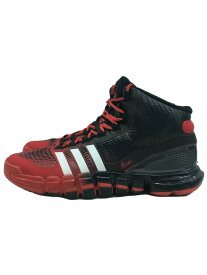 【中古】adidas◆crazy Quick/ランニングシューズ/RED/g66833【スポーツ】